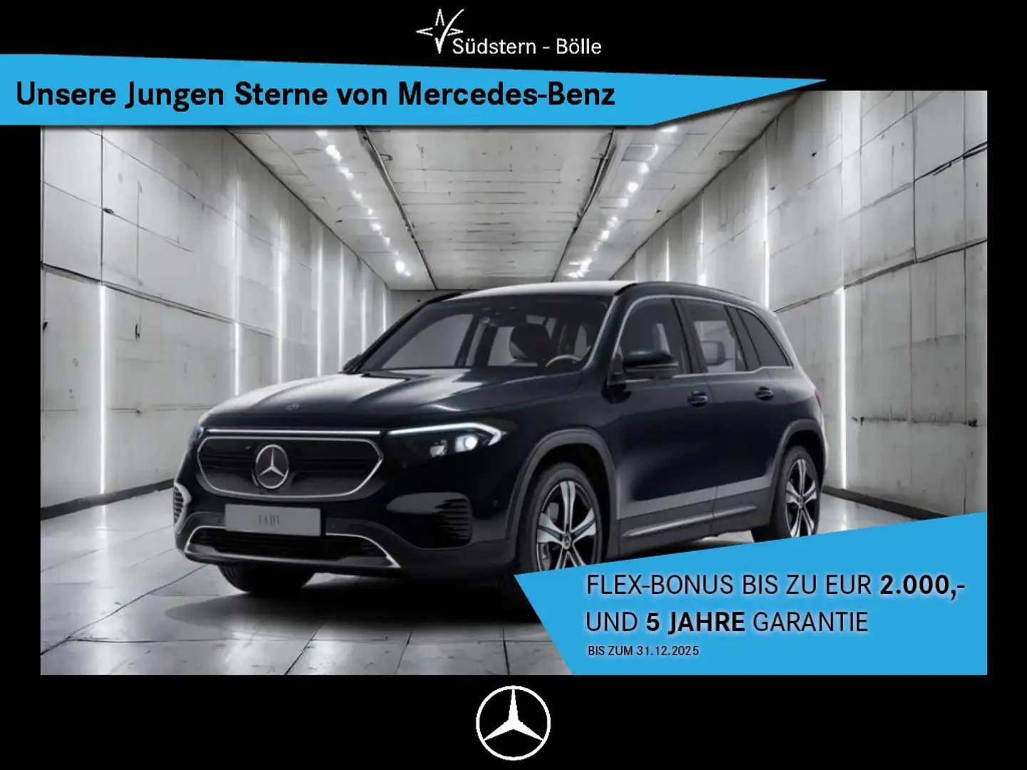 Mercedes-Benz EQB 250 PROGRESSIVE+AMBIENTE+DISTRO+MBUX+360°KAM Noir - 1
