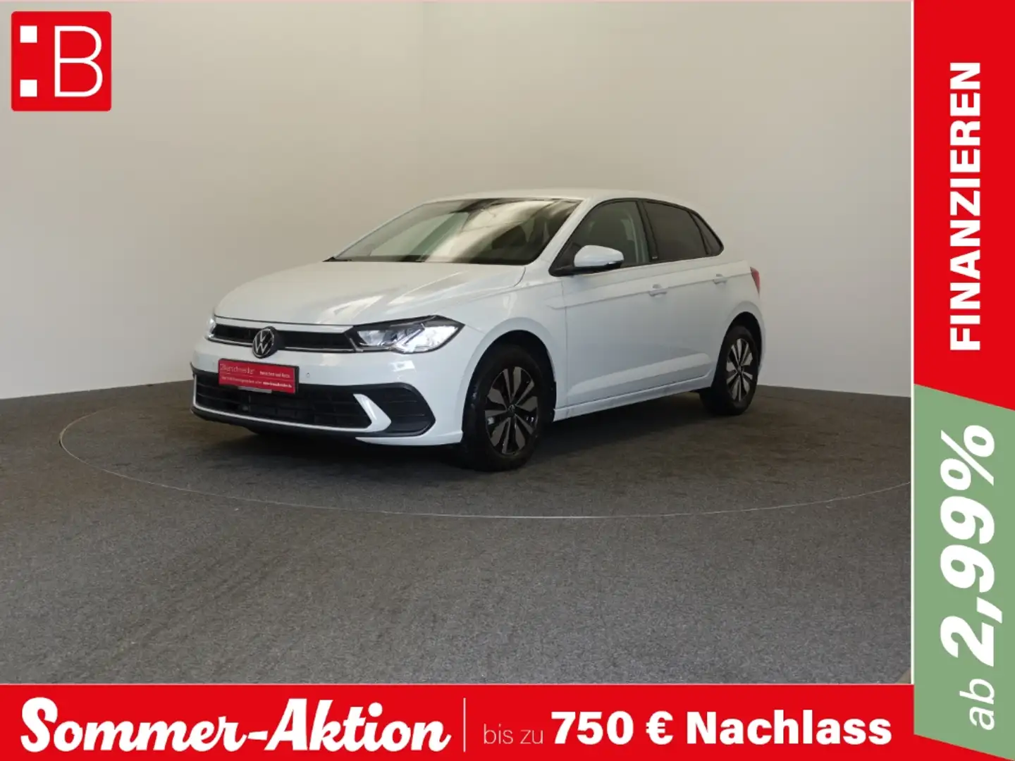 Volkswagen Polo 1.0 TSI DSG Move DIGITAL COCKPIT LED 15 ACC Wit - 1