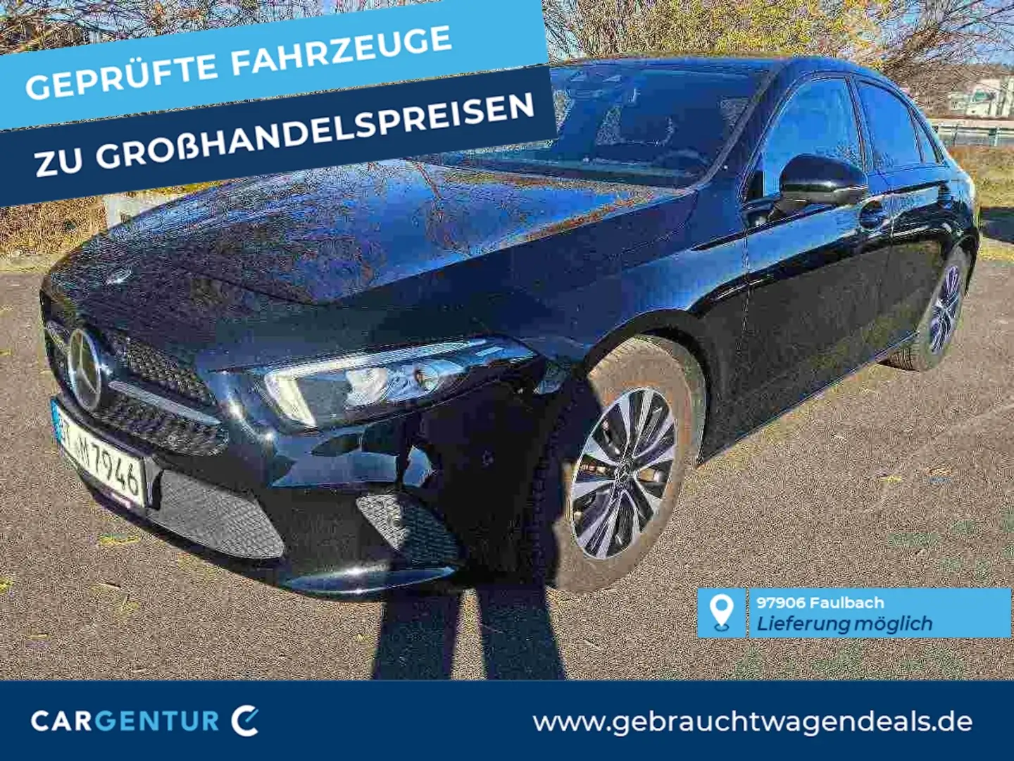 Mercedes-Benz A 200 d Lim. Progressive Burmester ACC Lane BLIS Key Schwarz - 1