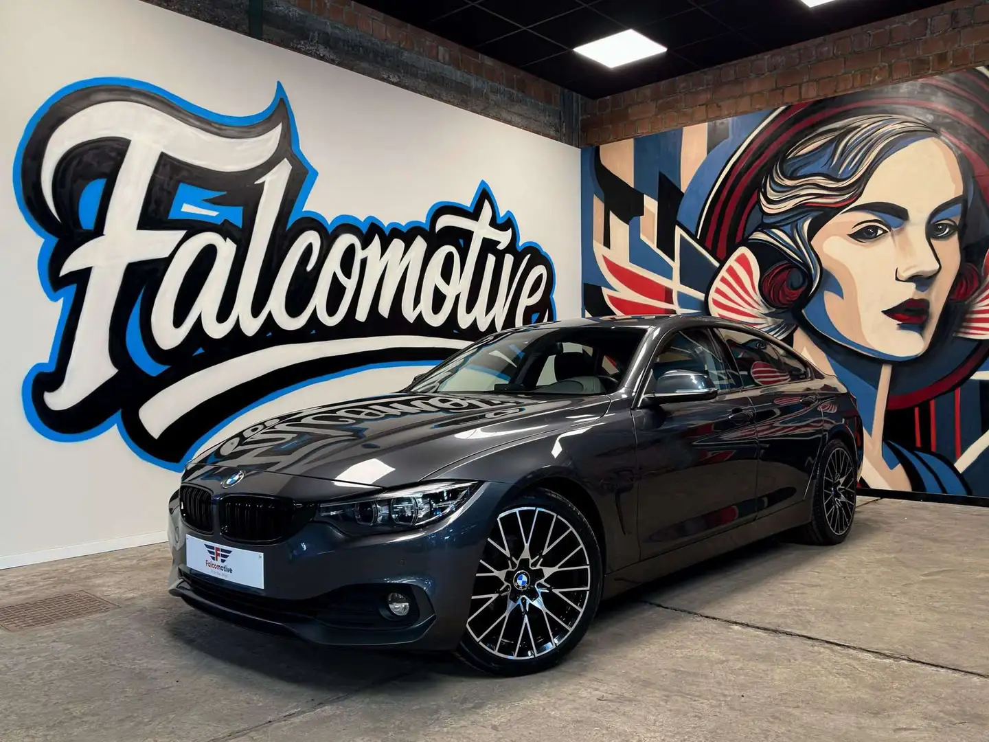 BMW 420 2.0iA*AUT*DAB*NAVI*CAMERA*LED*LEDER* Gris - 1