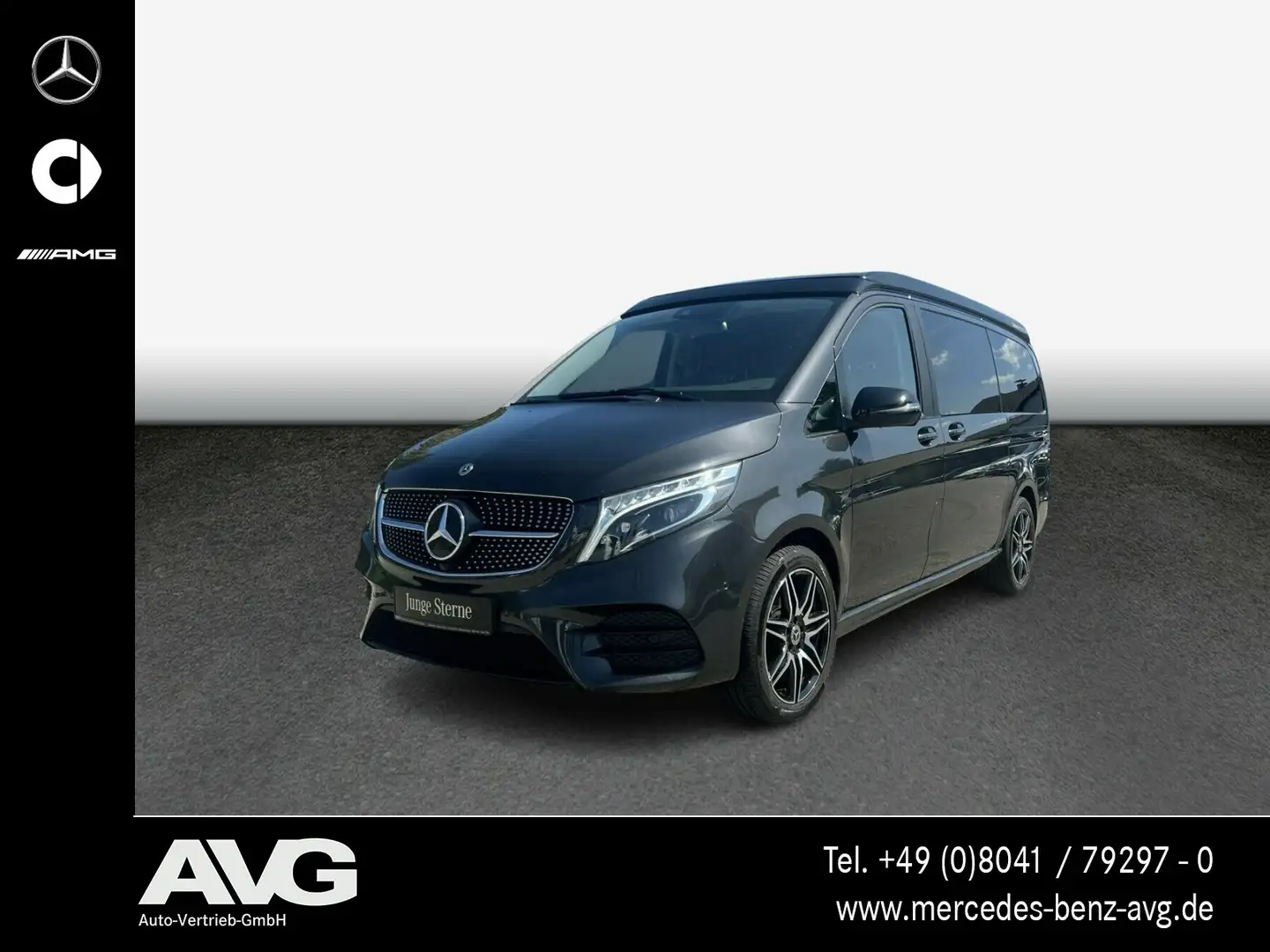 Mercedes-Benz Marco Polo Marco Polo 300d 4MATIC HORIZON AMG LED NAVI AHK BC Grau - 1