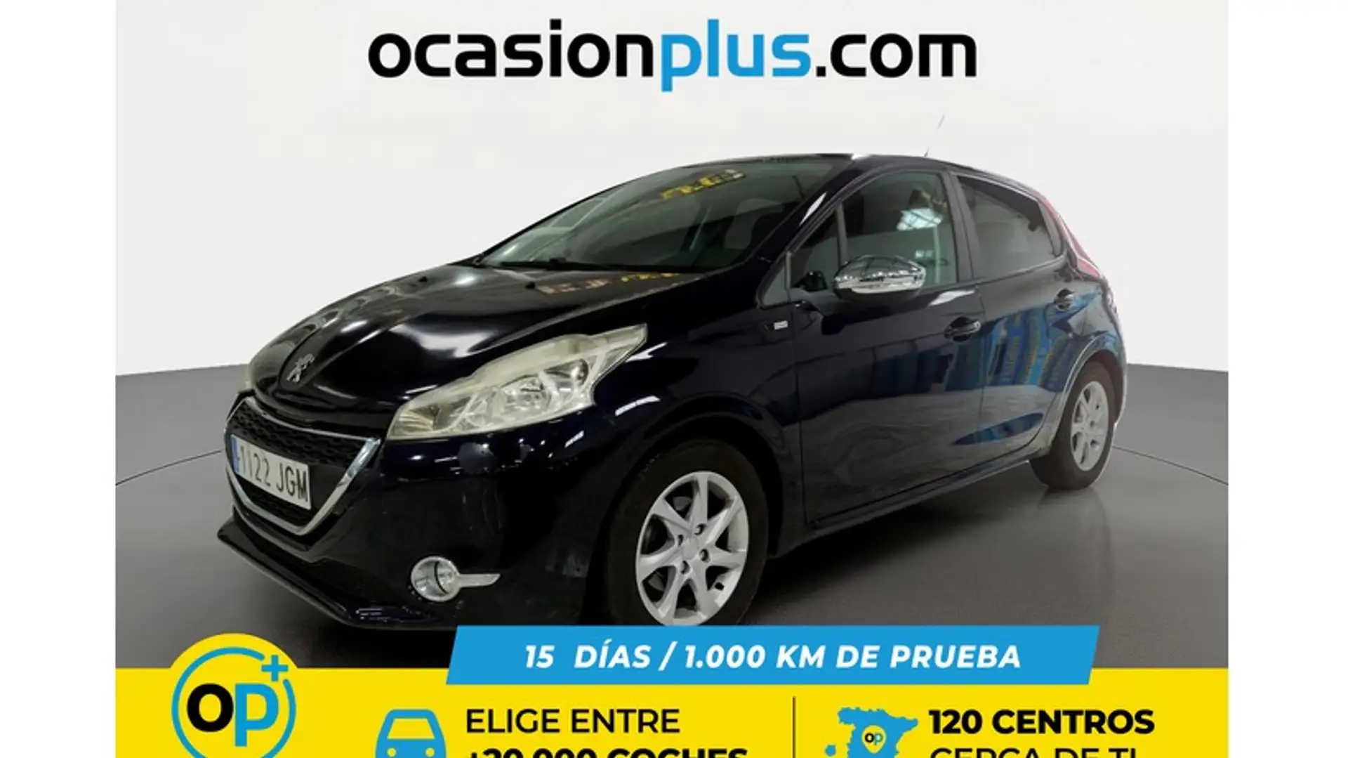 Peugeot 208 1.4HDi Style Blau - 1