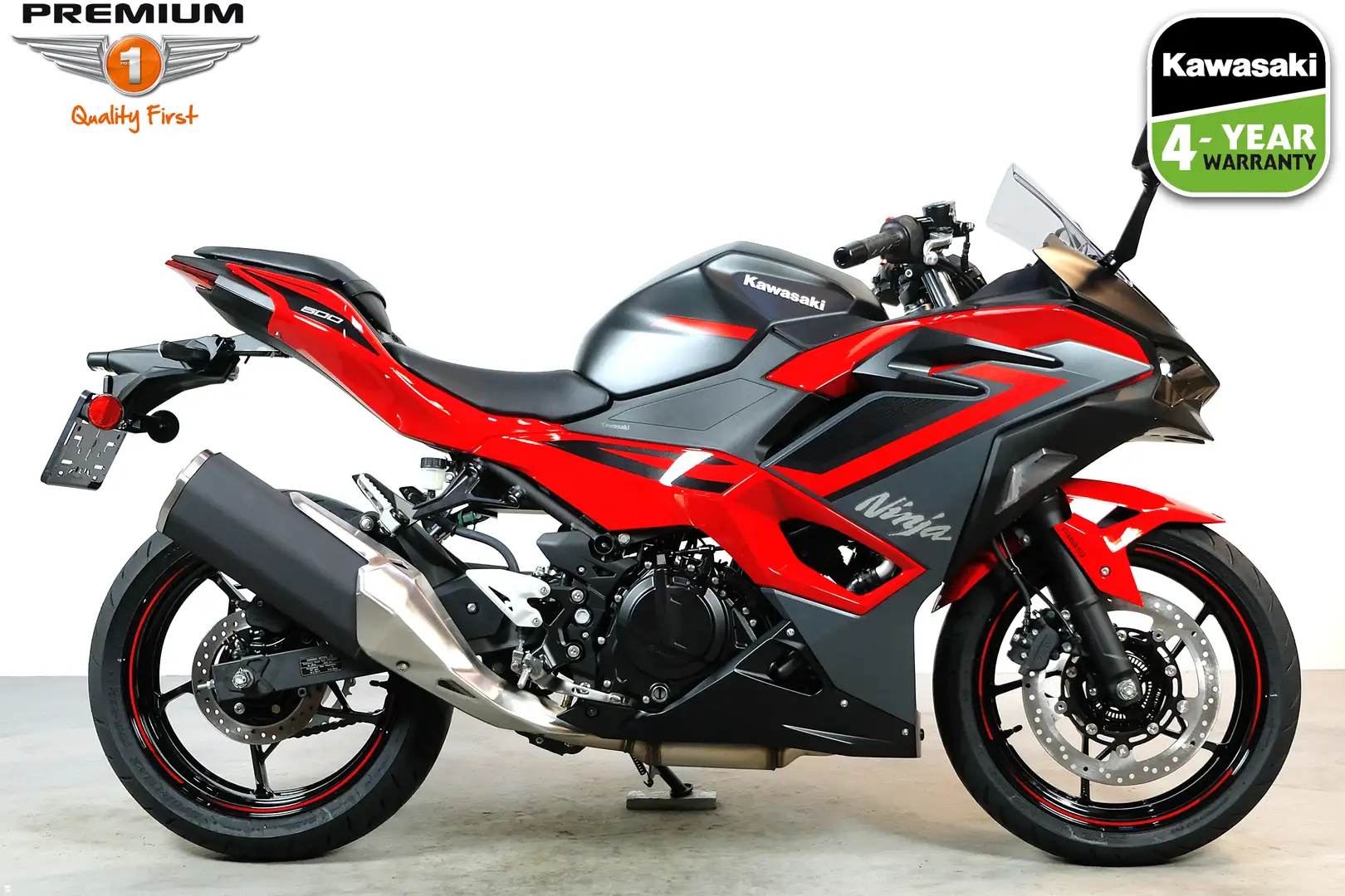 Kawasaki Ninja 500 SE Gri - 1