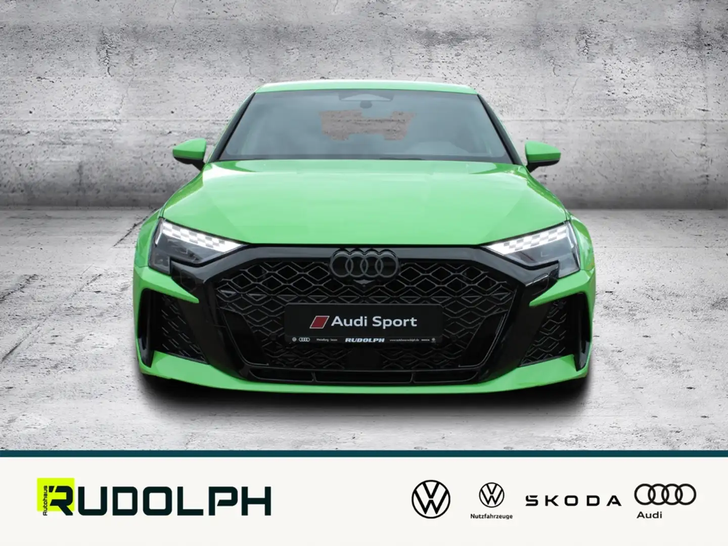 Audi RS3 quattro RS-AGA MATRIX 280 KM/H SONOS ACC 360° ACC Grün - 2