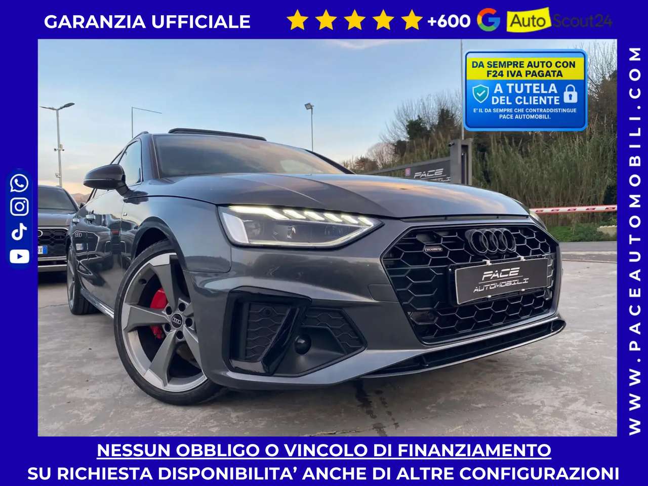 Audi A4 AVANT 40 TDI S LINE SLINE S-LINE LED PELLE PDC ACC