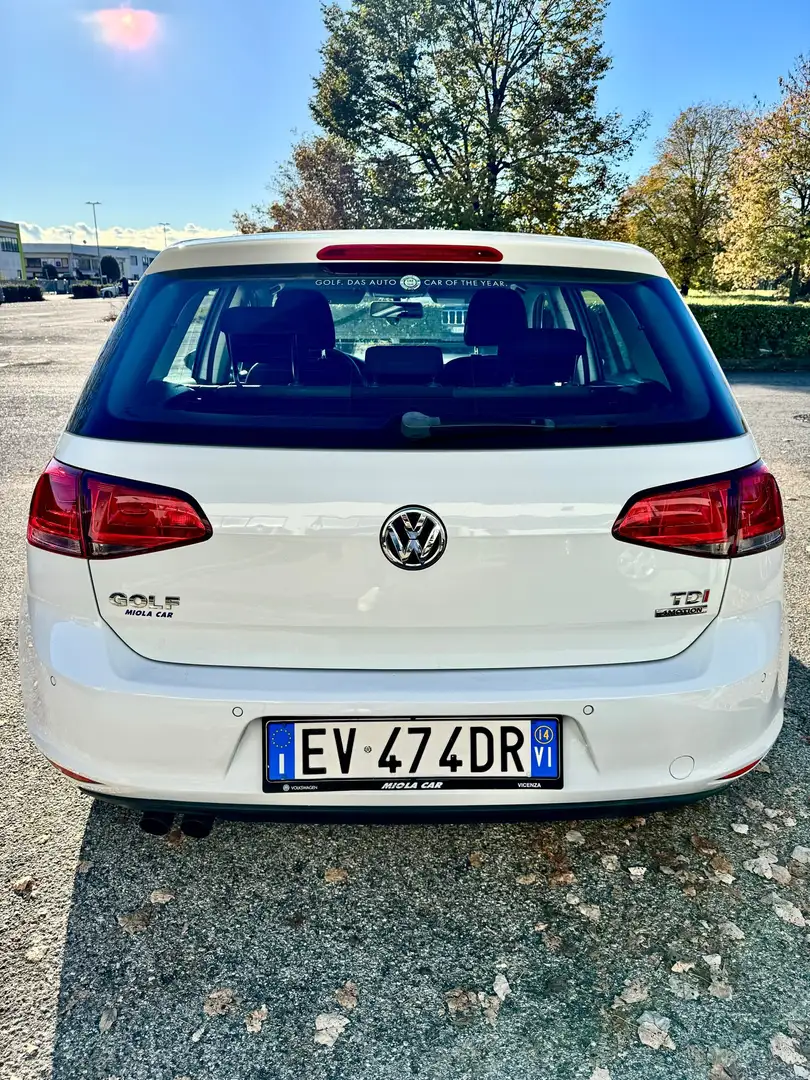 Volkswagen Golf 1.6TDI Frizione e cinghia NUOVE KM CERTIFICATI Bianco - 1