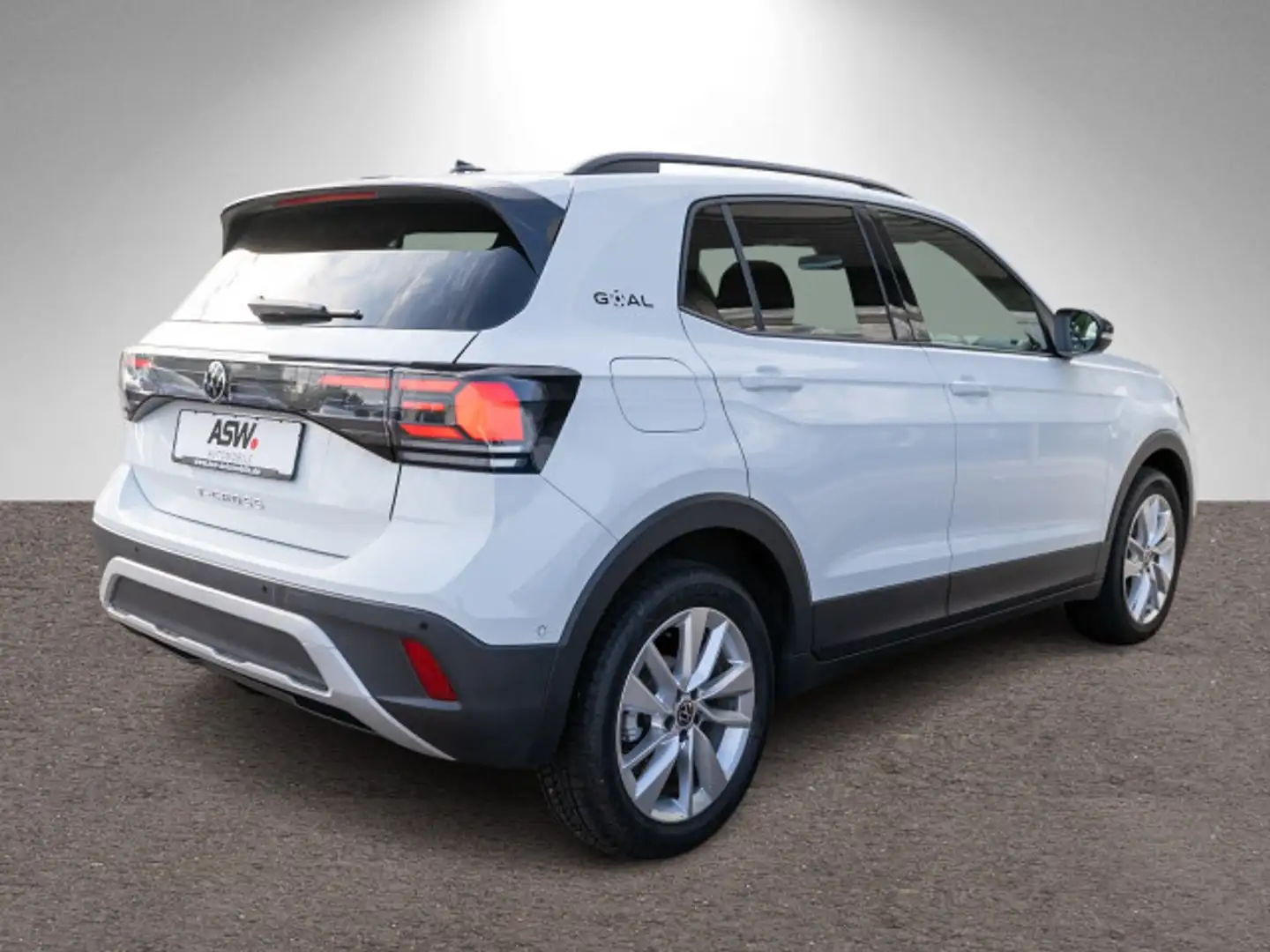 Volkswagen T-Cross Goal 1.0TSI DSG LED Navi ACC PDC SHZ AHK Blanc - 2