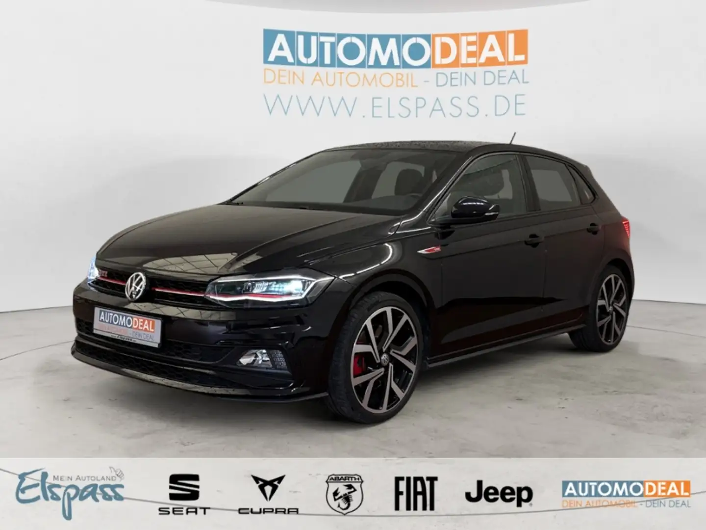 Volkswagen Polo GTI VI AUTOMATIK LED PANODACH KAMERA ACC SIZT.HZG TEMP Noir - 1