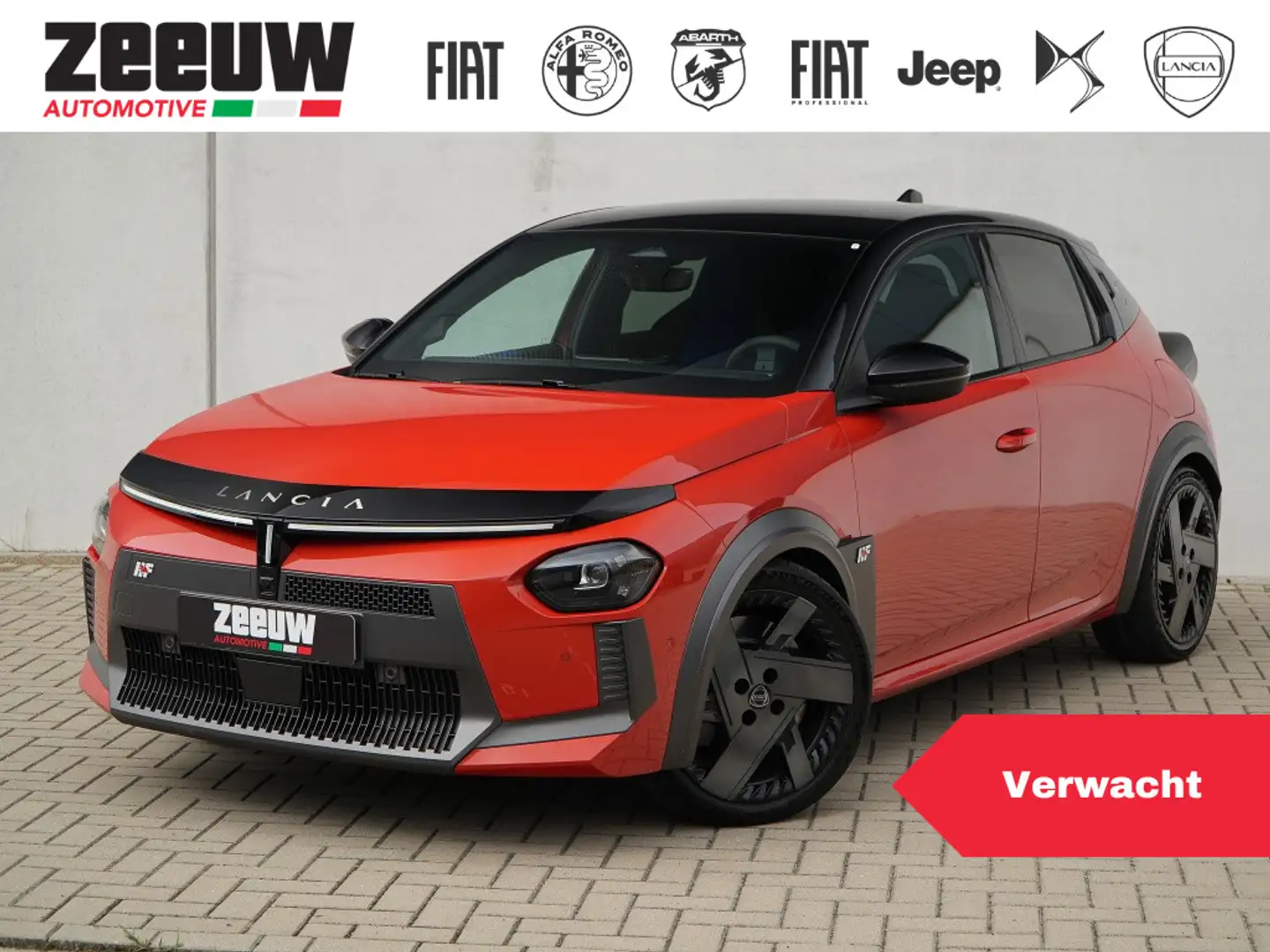 Lancia Ypsilon HF 54kWh 280 PK | Navi | Full Option | 18" | Nu te Oranje - 1