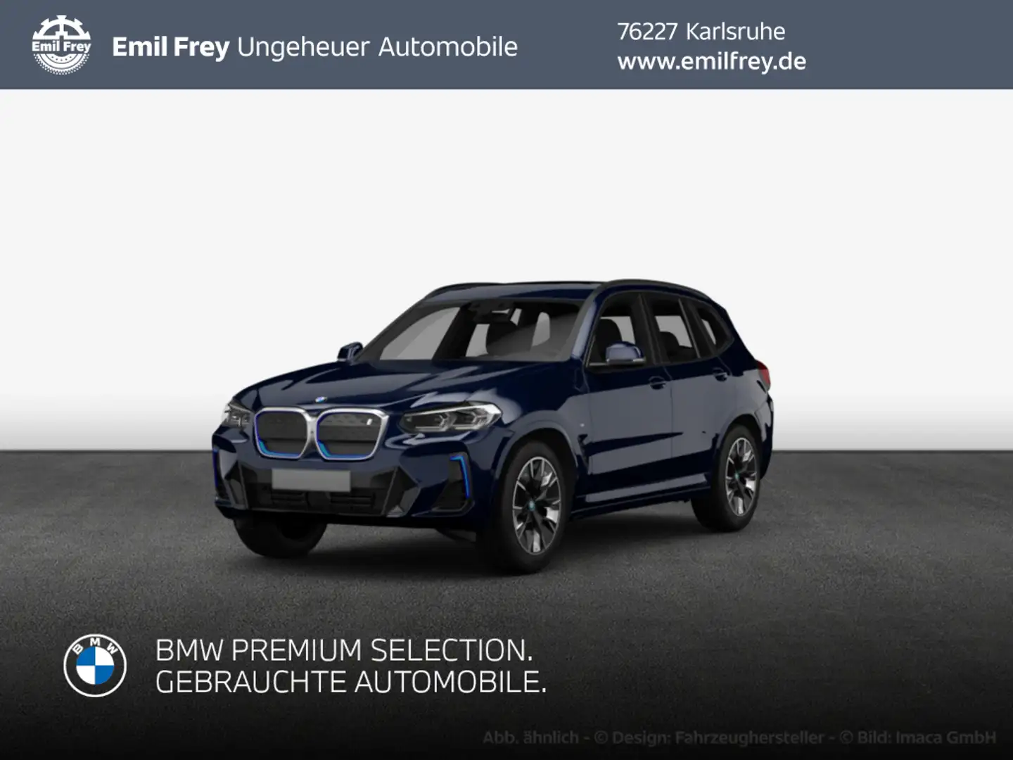 BMW iX3 Impressive, SHZ, LED, Lenkradheizung Schwarz - 1