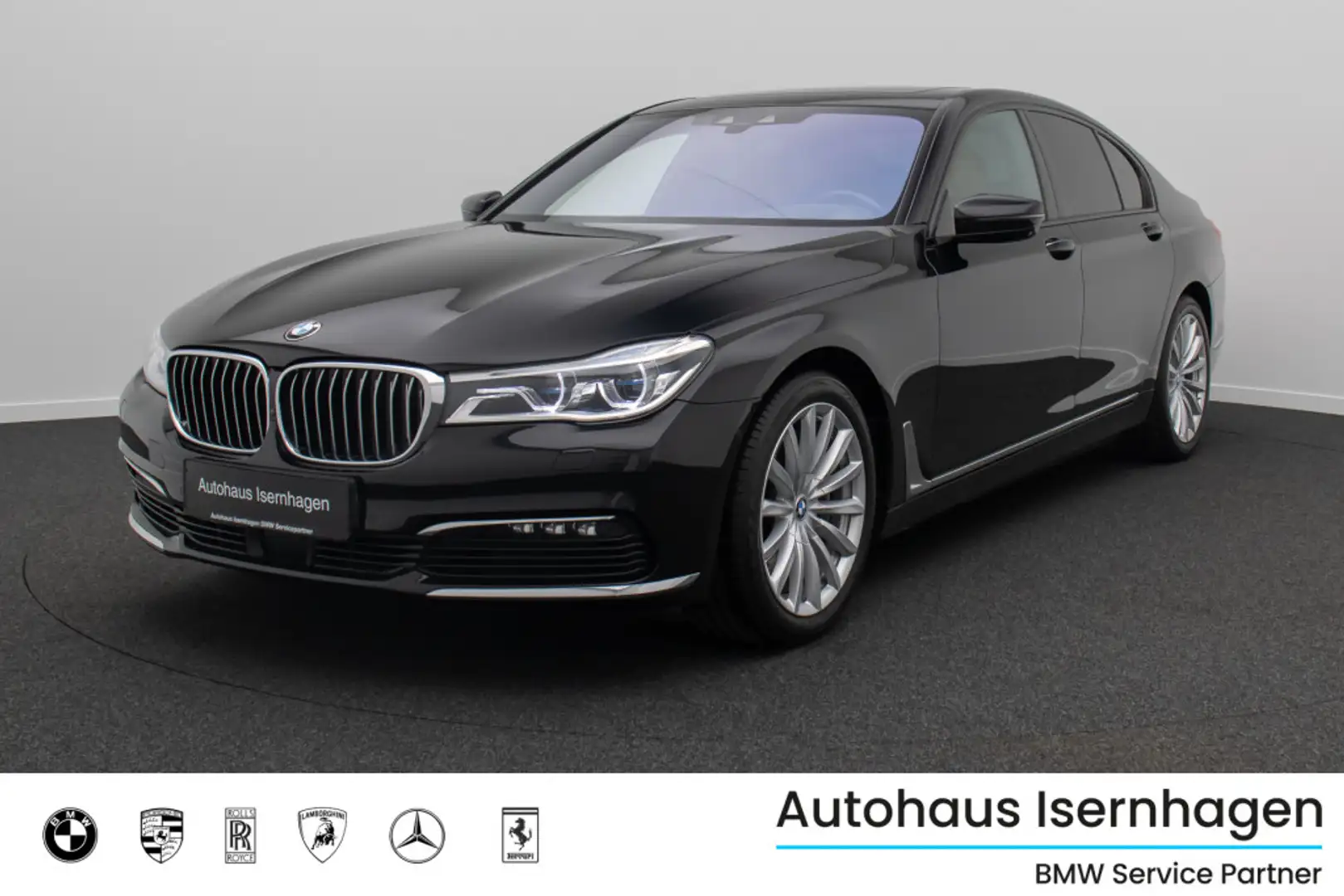 BMW 750 DisplKey Laser HUD Massage 360° H K GSD Schwarz - 1