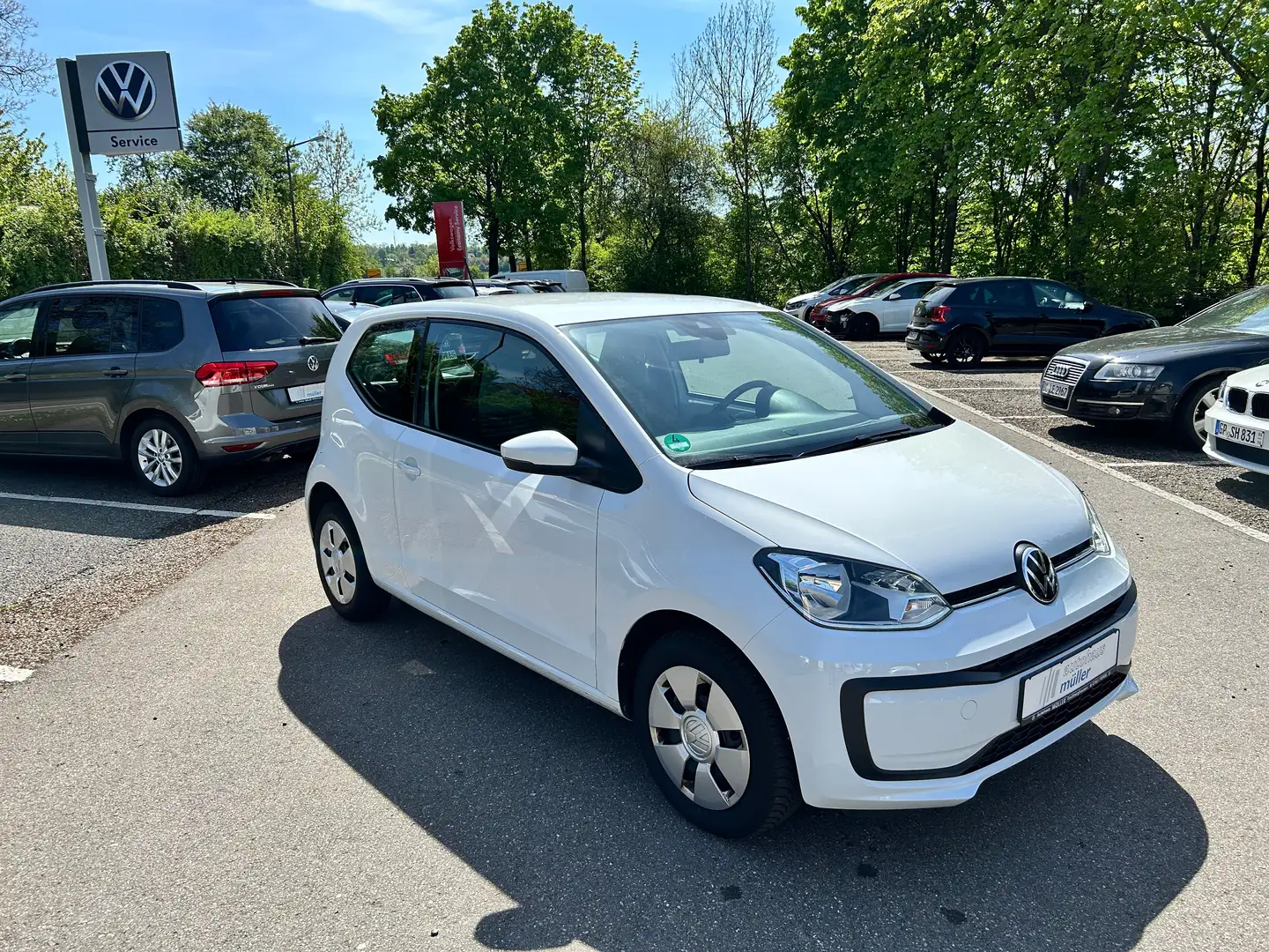 Volkswagen up! up! 2-türig Climatronic Maps+More Dock Weiß - 1