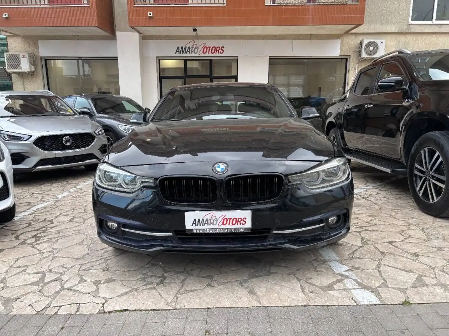BMW 320 320d xdrive Msport auto Nero - 2