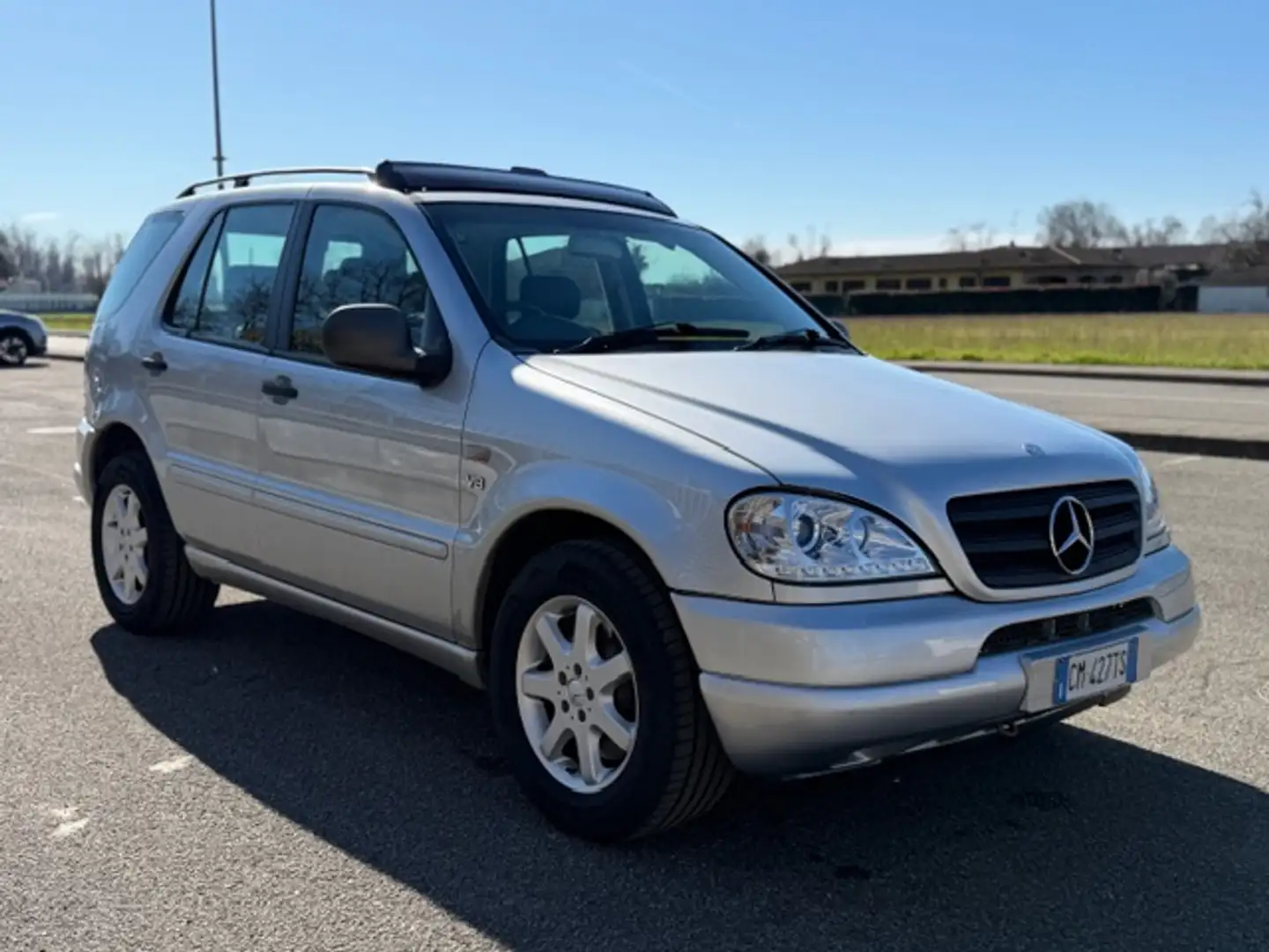 Mercedes-Benz ML 430 ML430 AUT. 4X4 GPL GUIDA A DESTRA Silber - 2