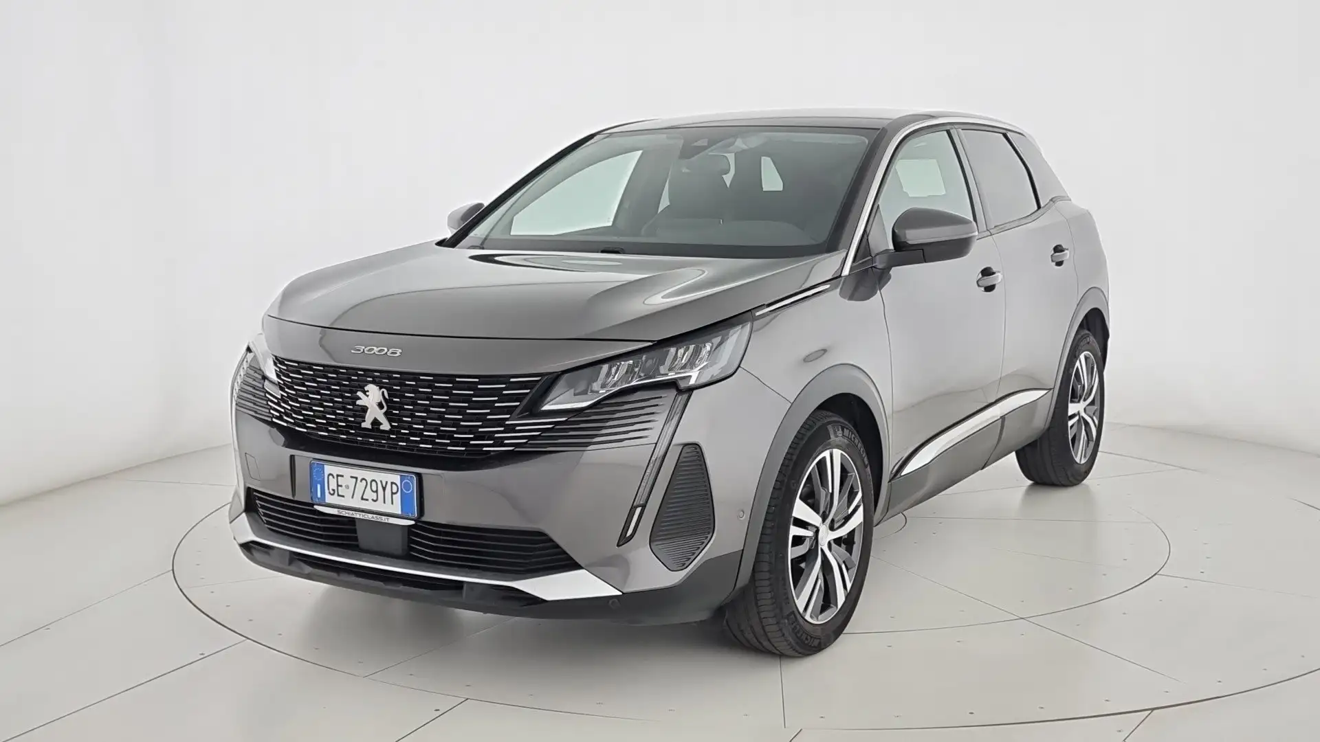 Peugeot 3008 BlueHDi 130 S&S EAT8 Allure Grau - 1
