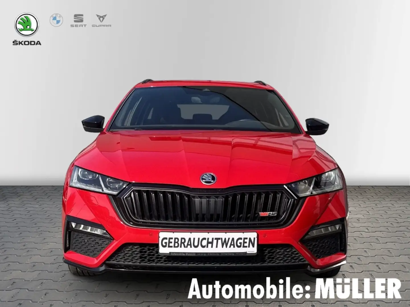 Skoda Octavia Combi RS 2,0 TSI 180 kW 7-Gang automat. Rojo - 2