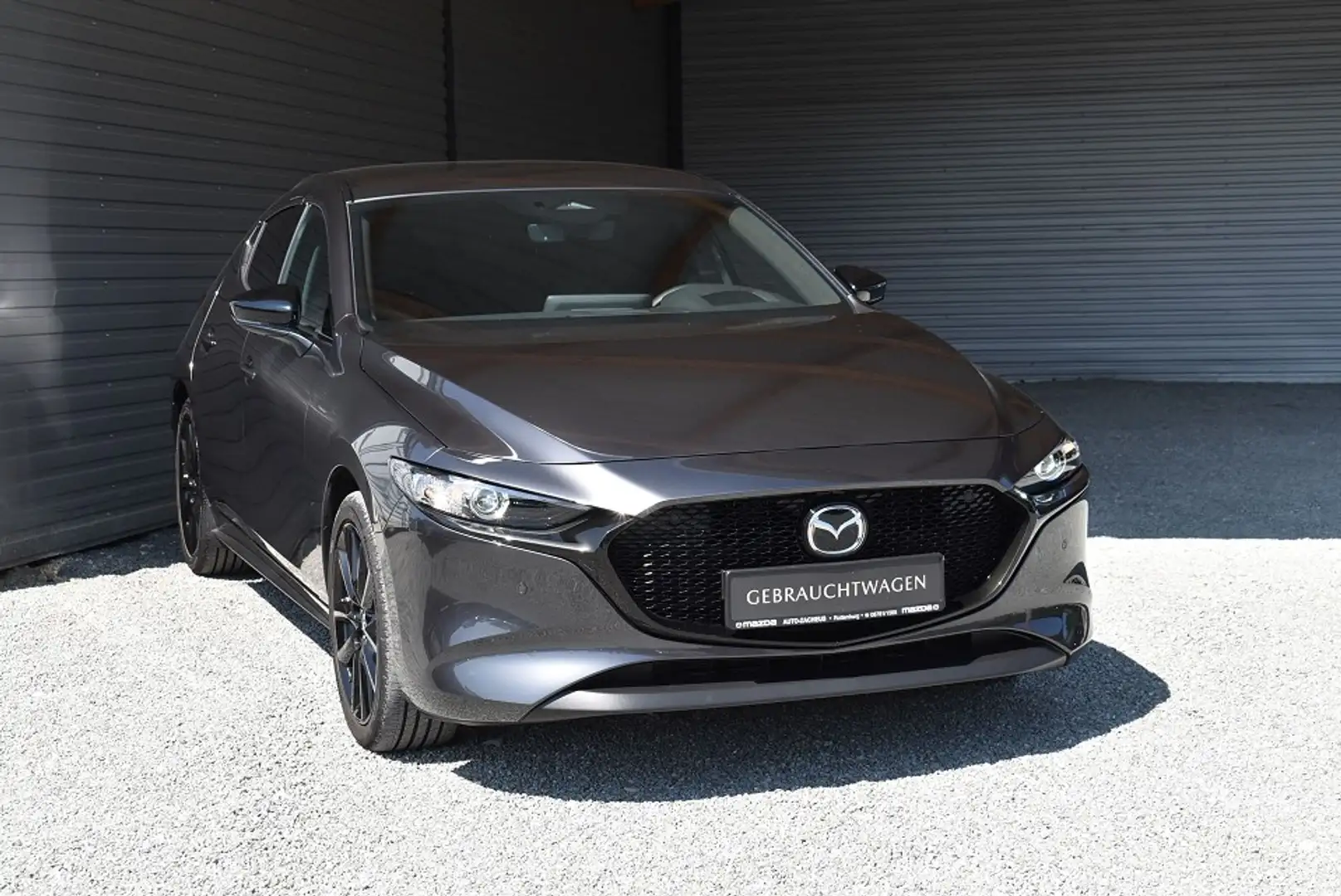 Mazda 3 e-SKYACTIV X 186 PS Homura WIE NEU Grau - 2