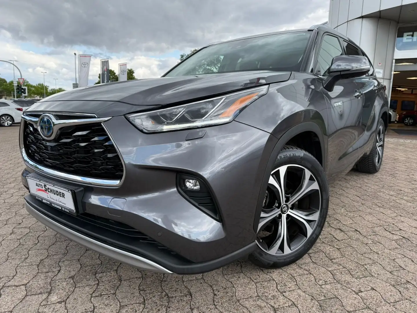 Toyota Highlander Hybrid Luxury **VOLL** Šedá - 1