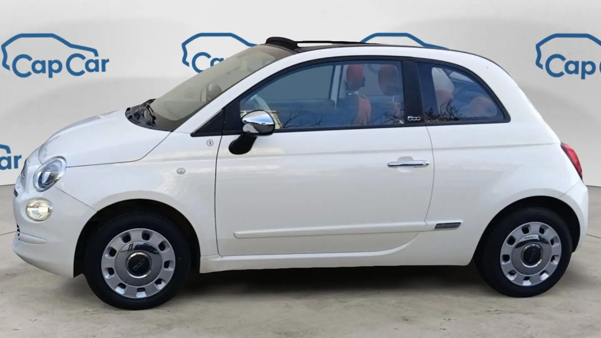 Fiat 500C 1.2 69 Dualogic 5 Anniversario Blanc - 2