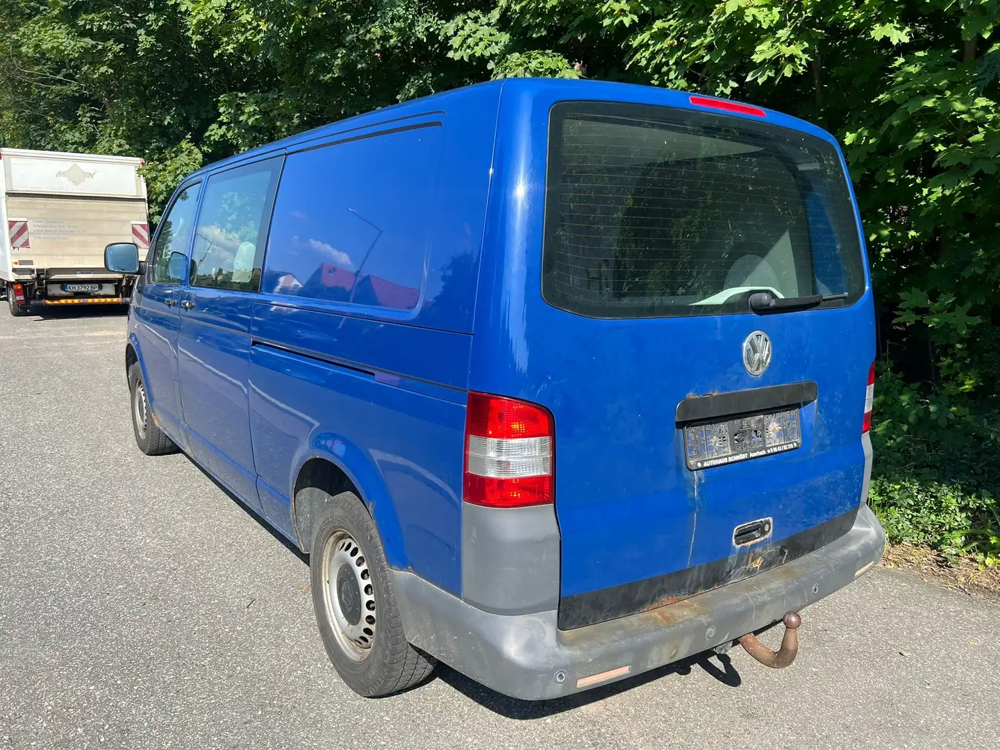 Volkswagen T5 Transporter    6 Sitzer Mixto Lang Klima Blau - 2