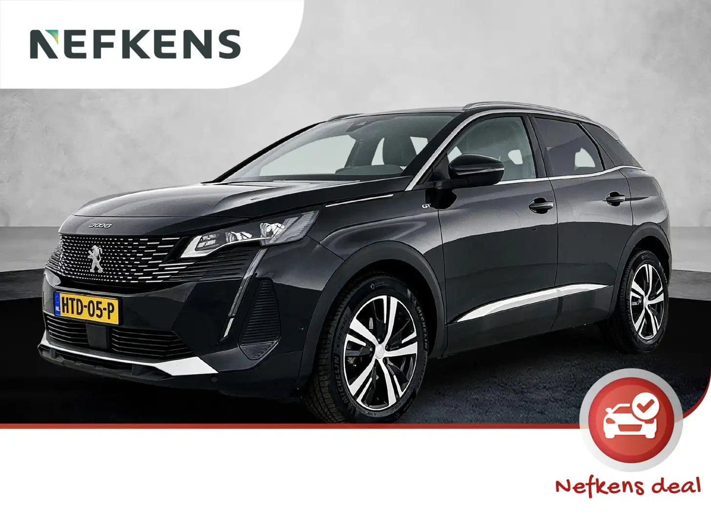 Peugeot 3008 1.2 GT 130pk Automaat | Navigatie | Climate Contro Zwart - 1