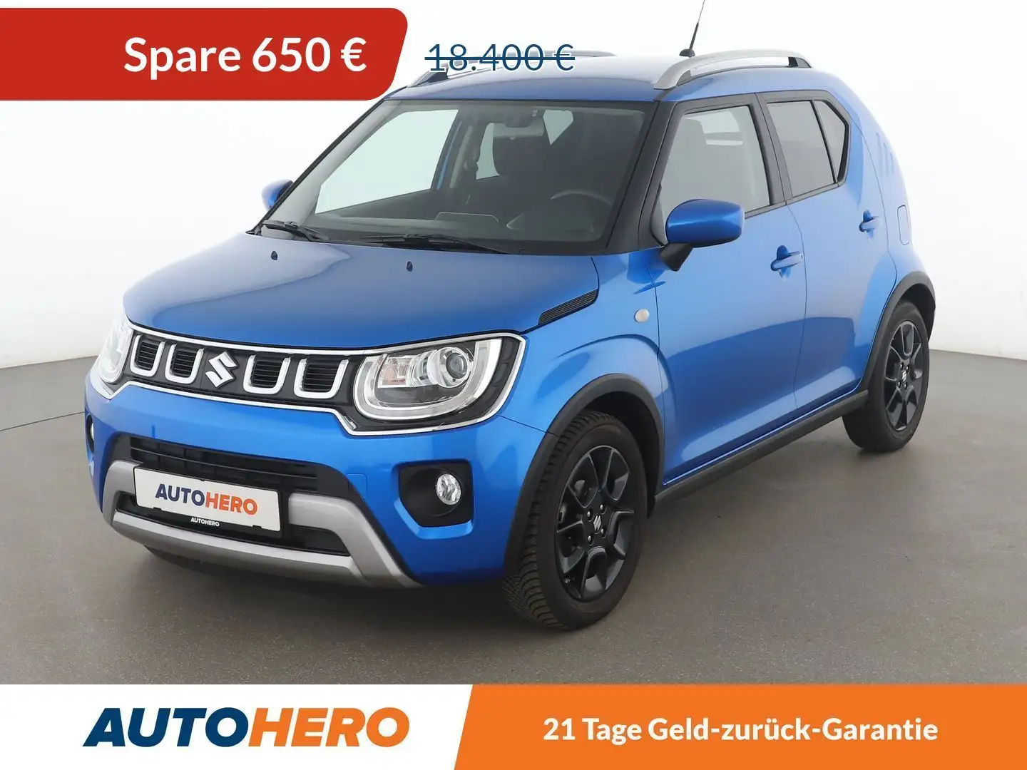 Suzuki Ignis 1.2 DualJet Mild-Hybrid Comfort Aut.*NAVI*LED*CAM* Blau - 1