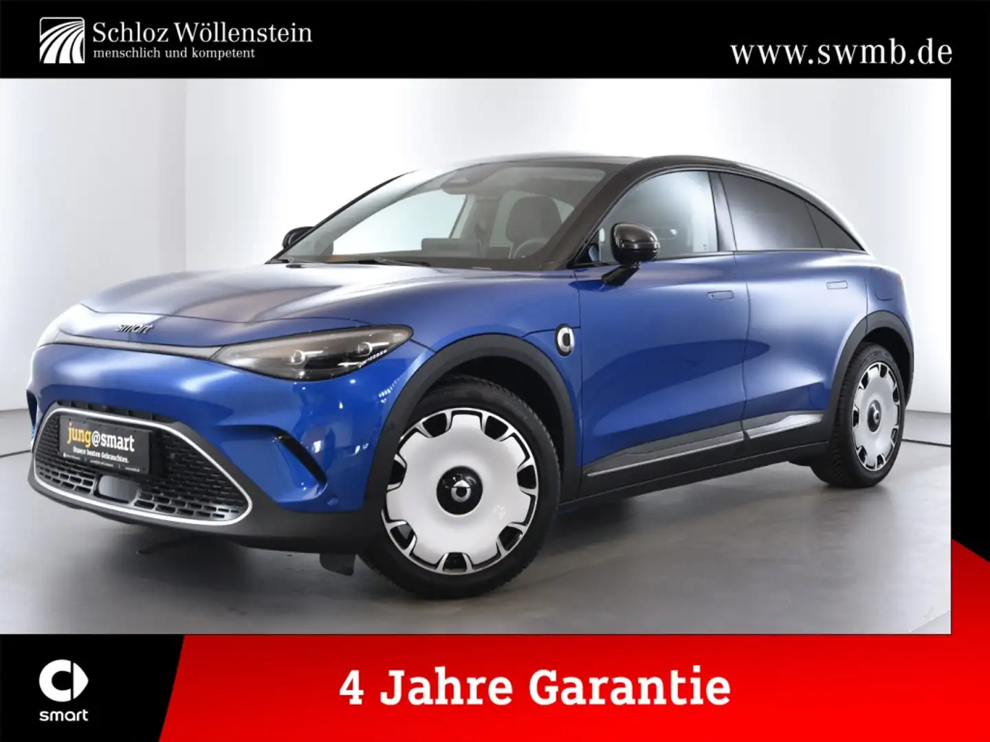 smart #3 Premium LED/ACC/Pano-D/Memory/Keyless/HuD/360 Blau - 1
