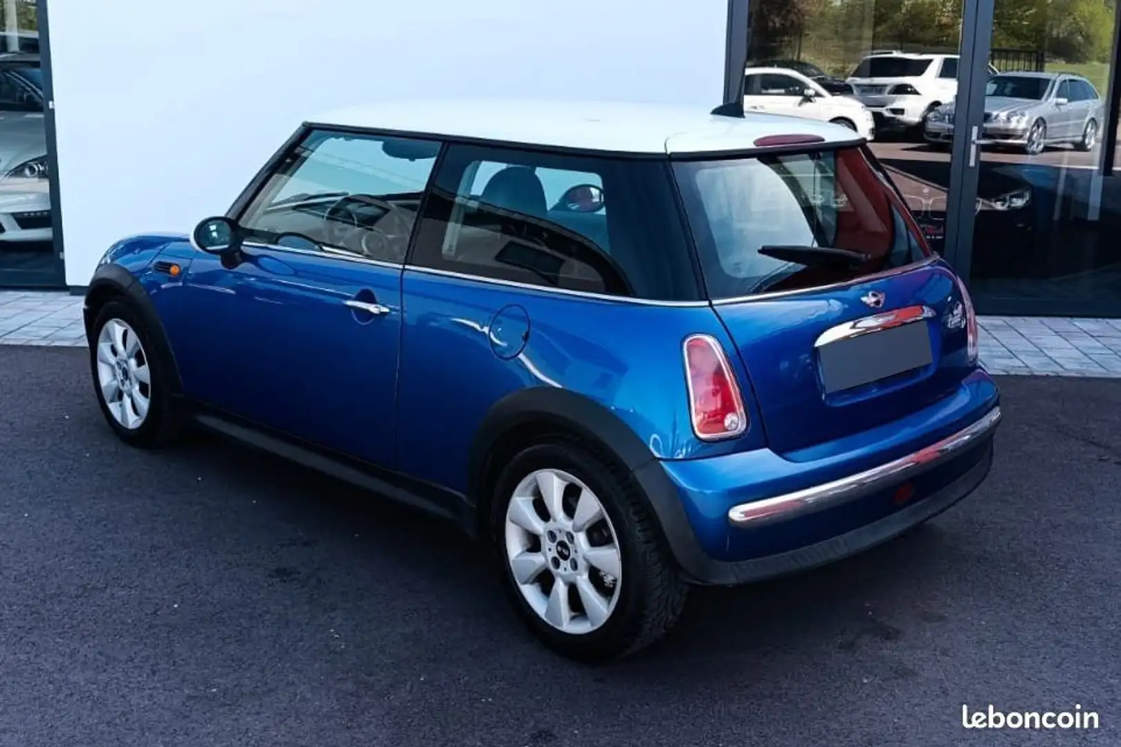 MINI Cooper Copper One d (R50-53) 1.4 CRDTi 88ch 1ère main Bleu - 2