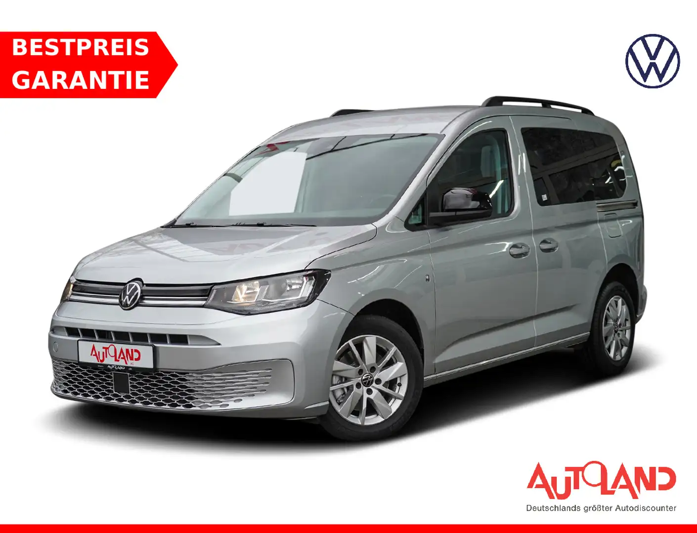 Volkswagen Caddy 2.0 TDI Life DSG Spurhalte Tempomat AHK Argintiu - 1