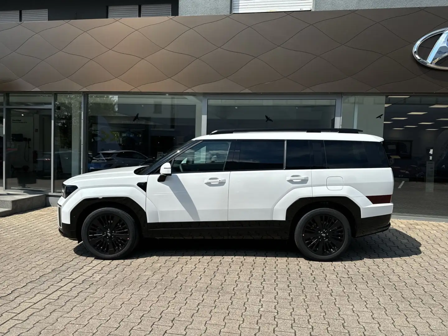 Hyundai SANTA FE Hybrid 4WD BLACKLINE*NEUES MODELL* Klima Navi Blanco - 2