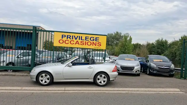 Mercedes-Benz SLK 200 Kompressor 163 cv § VIT AIRCO CUIR CHAUFF J ALU RE