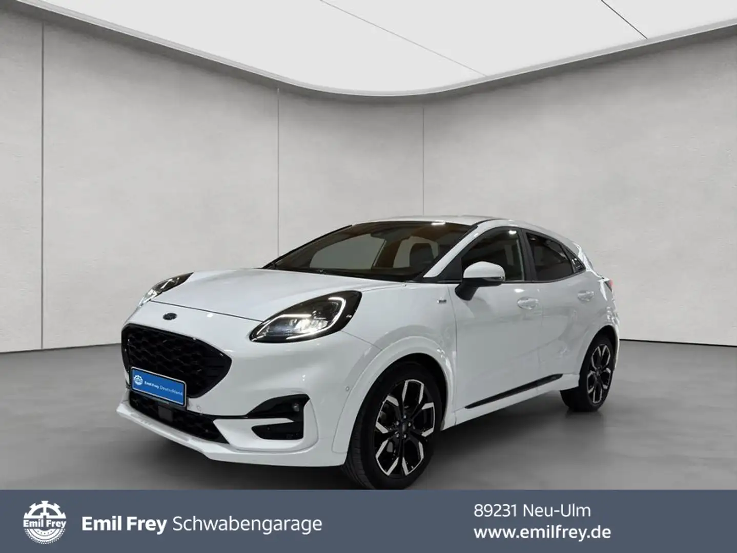 Ford Puma 1.0 EcoBoost Hybrid Aut. ST-LINE X*LED*ACC* Blanc - 1