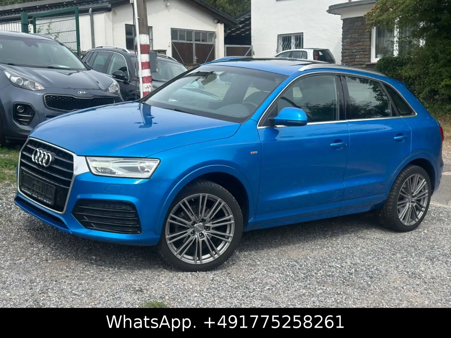 Audi Q3 sport 3x S-Line Navi,Pano,Euro6 Blau - 1