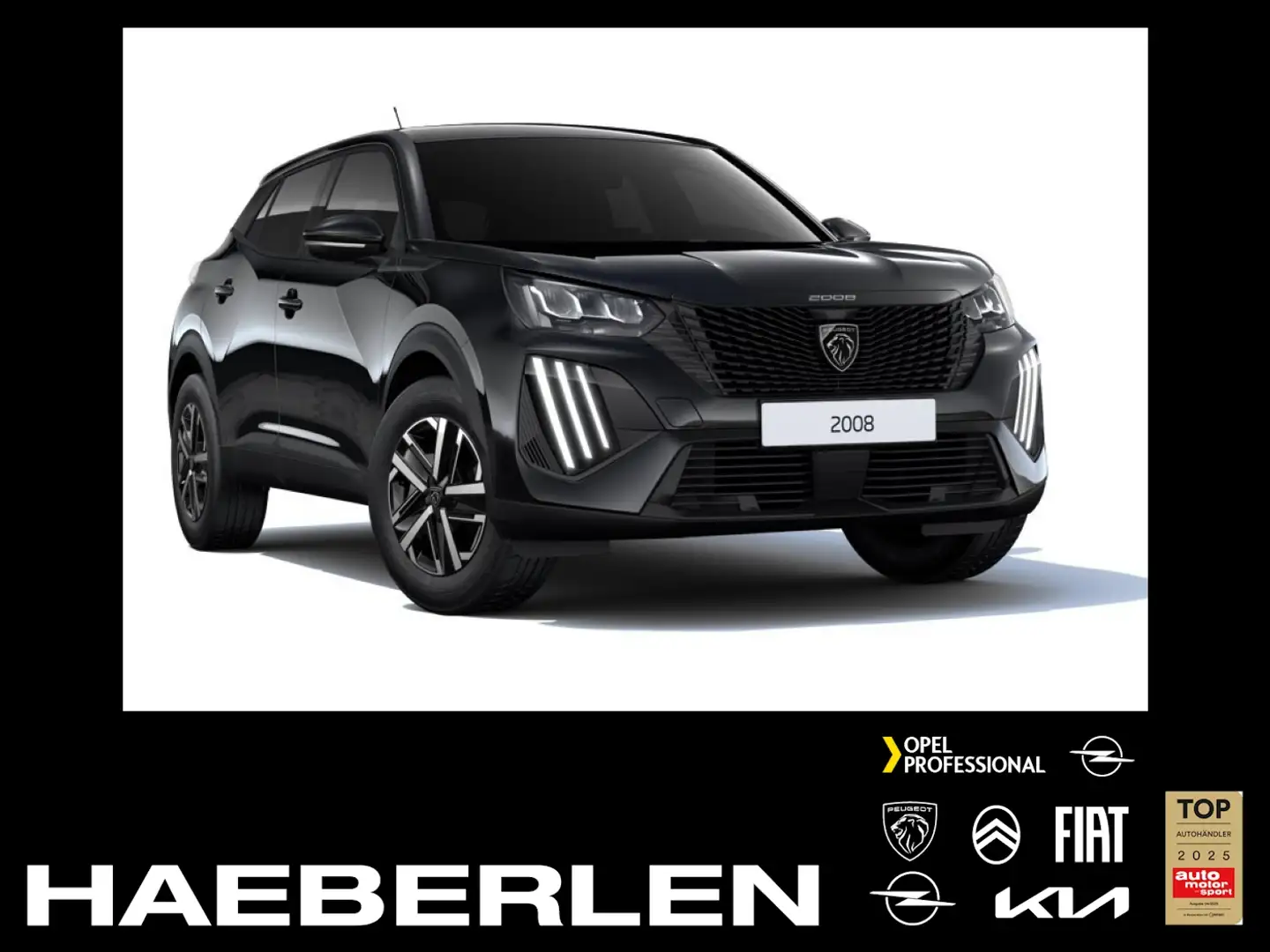 Peugeot 2008 Style 1X SOFORT VERFÜGBAR Schwarz - 1