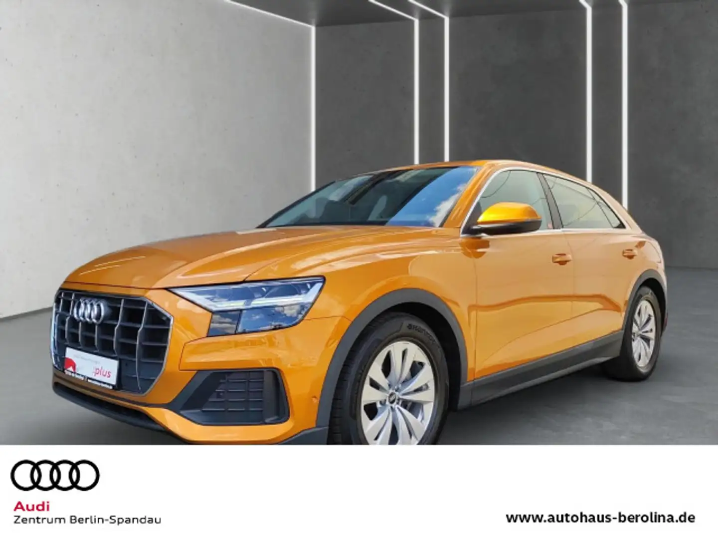 Audi Q8 50 TDI qu. tiptr. *PANO*AHK*R-CAM*LUFT* Orange - 1