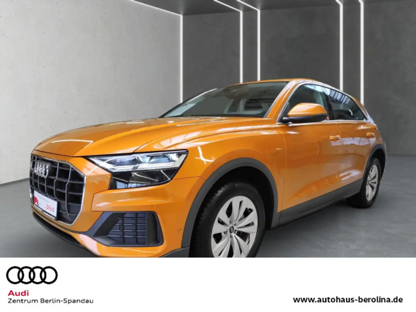 Audi Q8 50 TDI qu. tiptr. *PANO*AHK*R-CAM*LUFT* Orange - 1