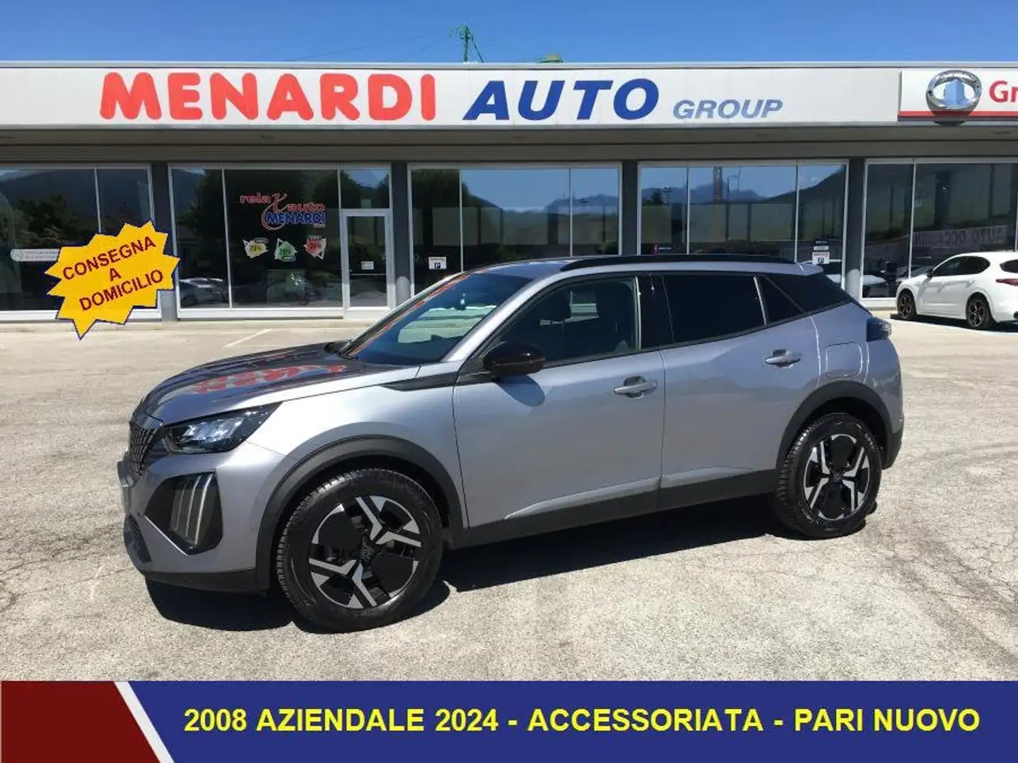 Peugeot 2008 PureTech 100 Allure NAVI+CAMERA 360°+KEYLESS Grigio - 1