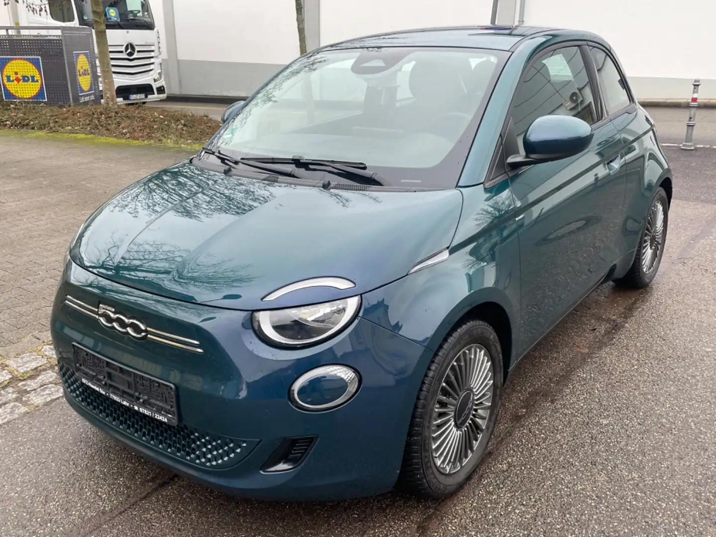 Fiat 500e Icon 42 kWh/R-CAM/SPUR AS./LED/DAB+/SHZ/ Zielony - 1