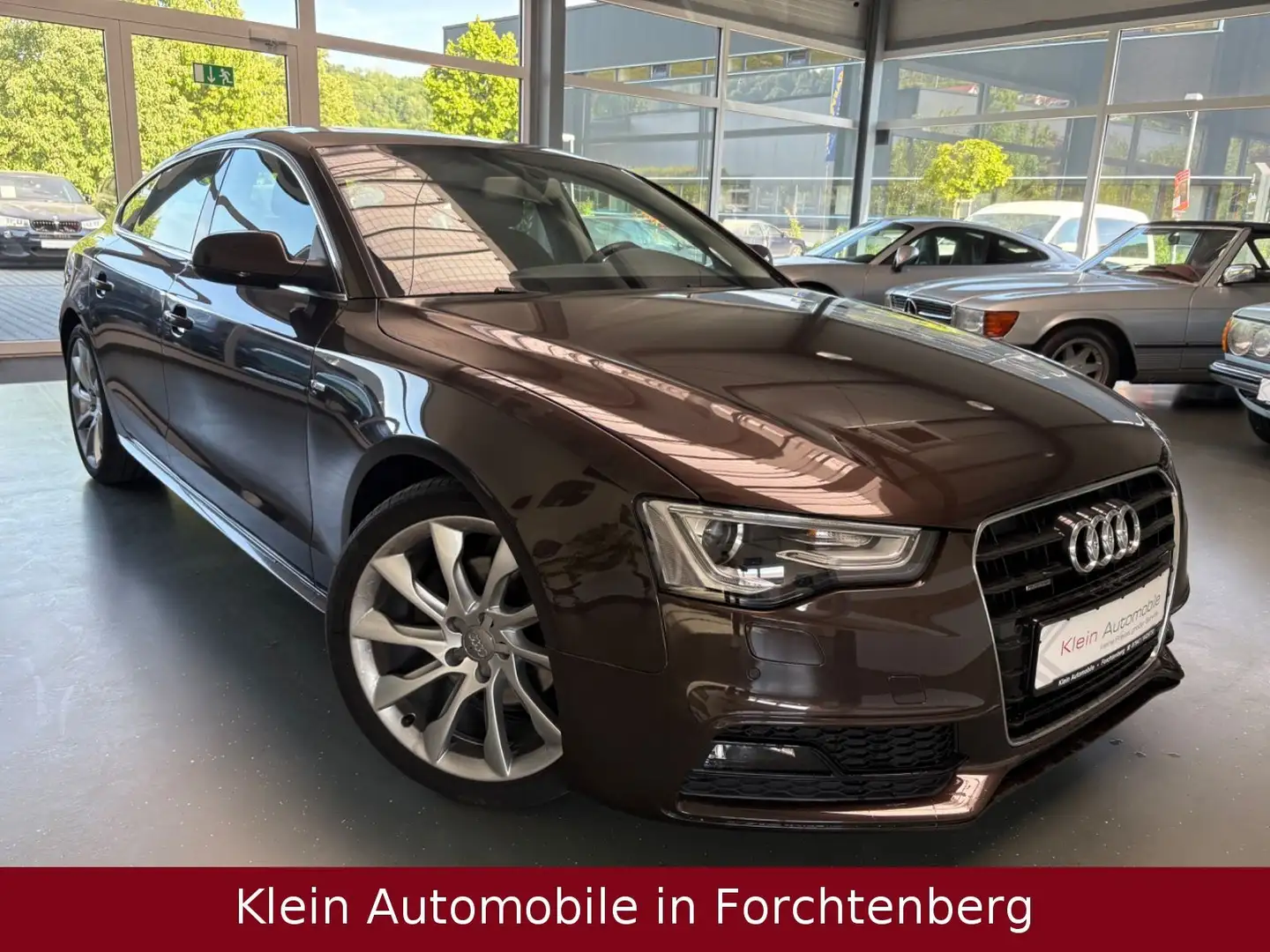 Audi A5 Sback 2.0TDI Quattro Aut S Line LederNavXenon Braun - 1