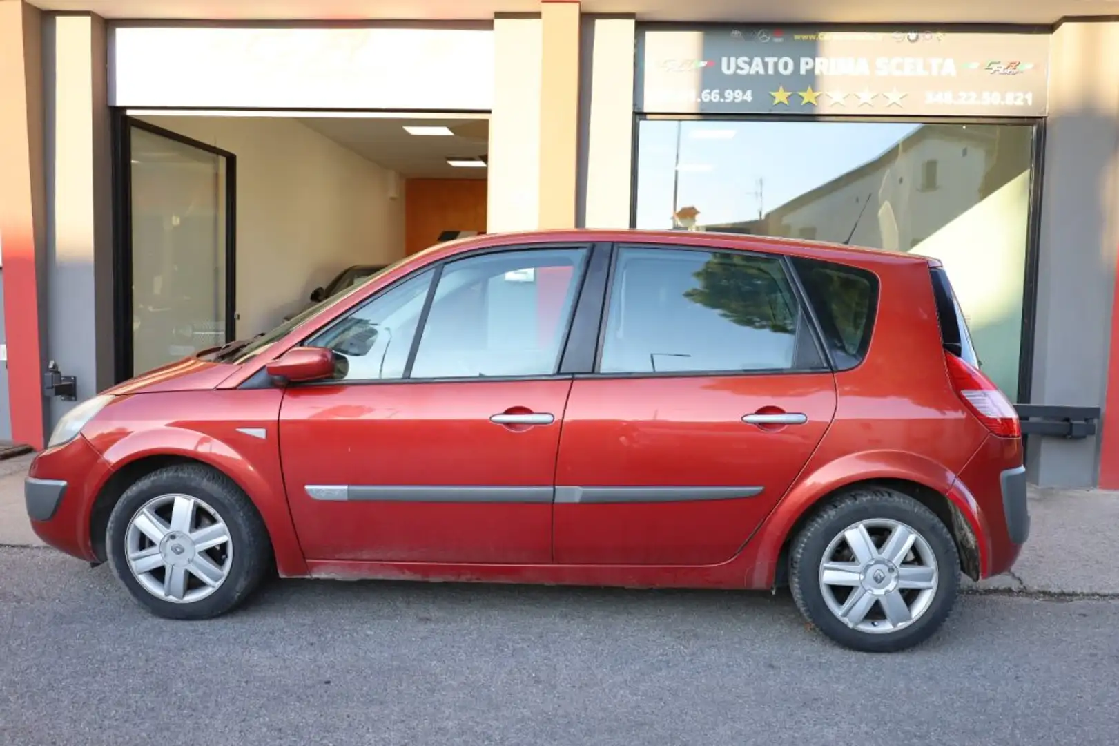 Renault Scenic 1.6 16V Dynamique CINGHIA SOSTITUITA TAGLIANDATA Rosso - 2