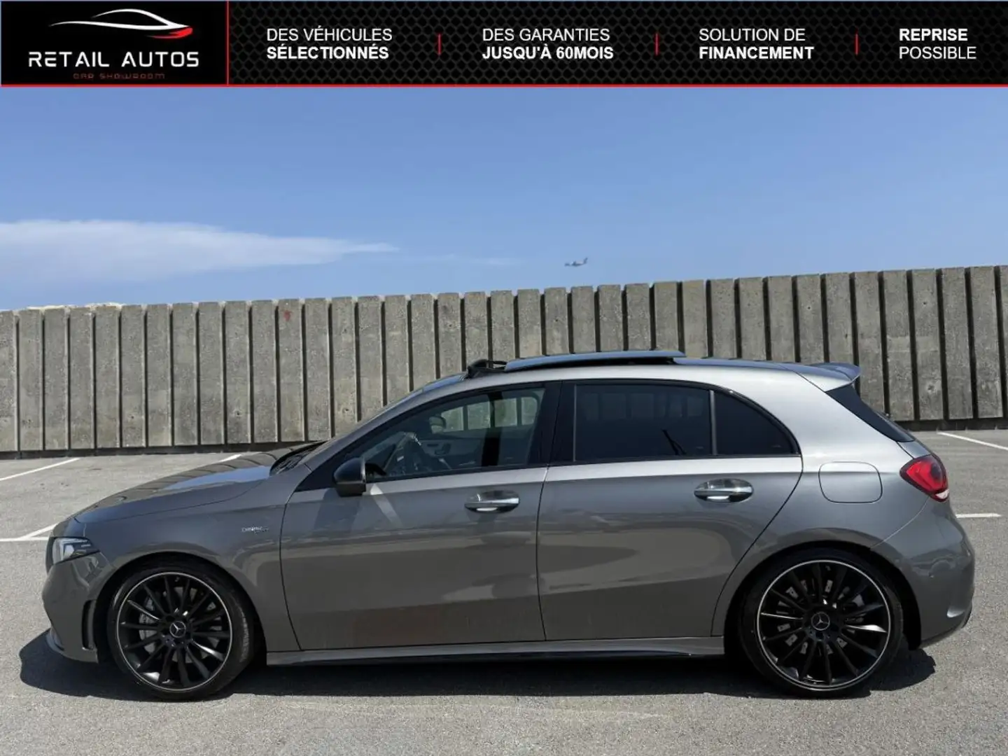Mercedes-Benz A 35 AMG 35 AMG 306ch 4Matic 7G-DCT Speedshift AMG Grijs - 2