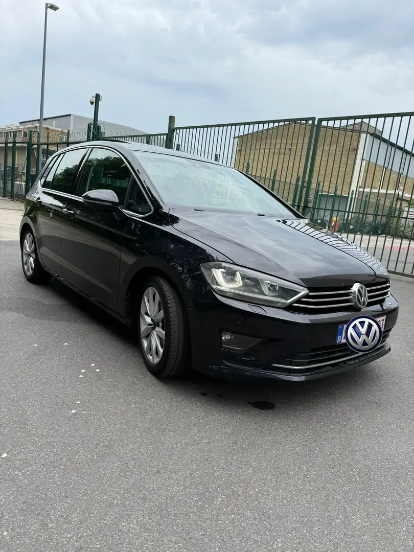 Volkswagen Golf Sportsvan 2.0 CR TDi Highline DSG Noir - 1