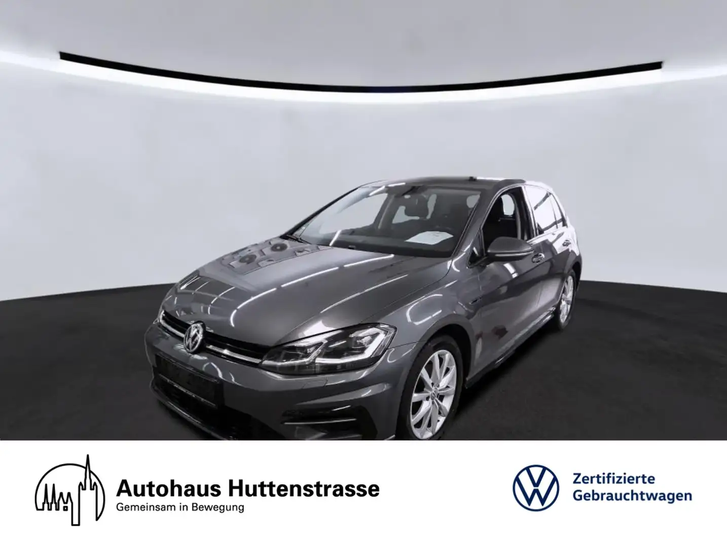 Volkswagen Golf VII 1.5 TSI DSG R-Line LED NAVI SHZ ACC Grigio - 1