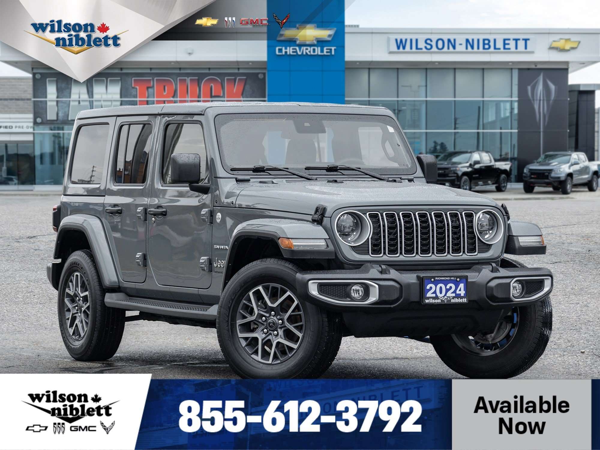 used 2024 Jeep Wrangler car, priced at $43,695
