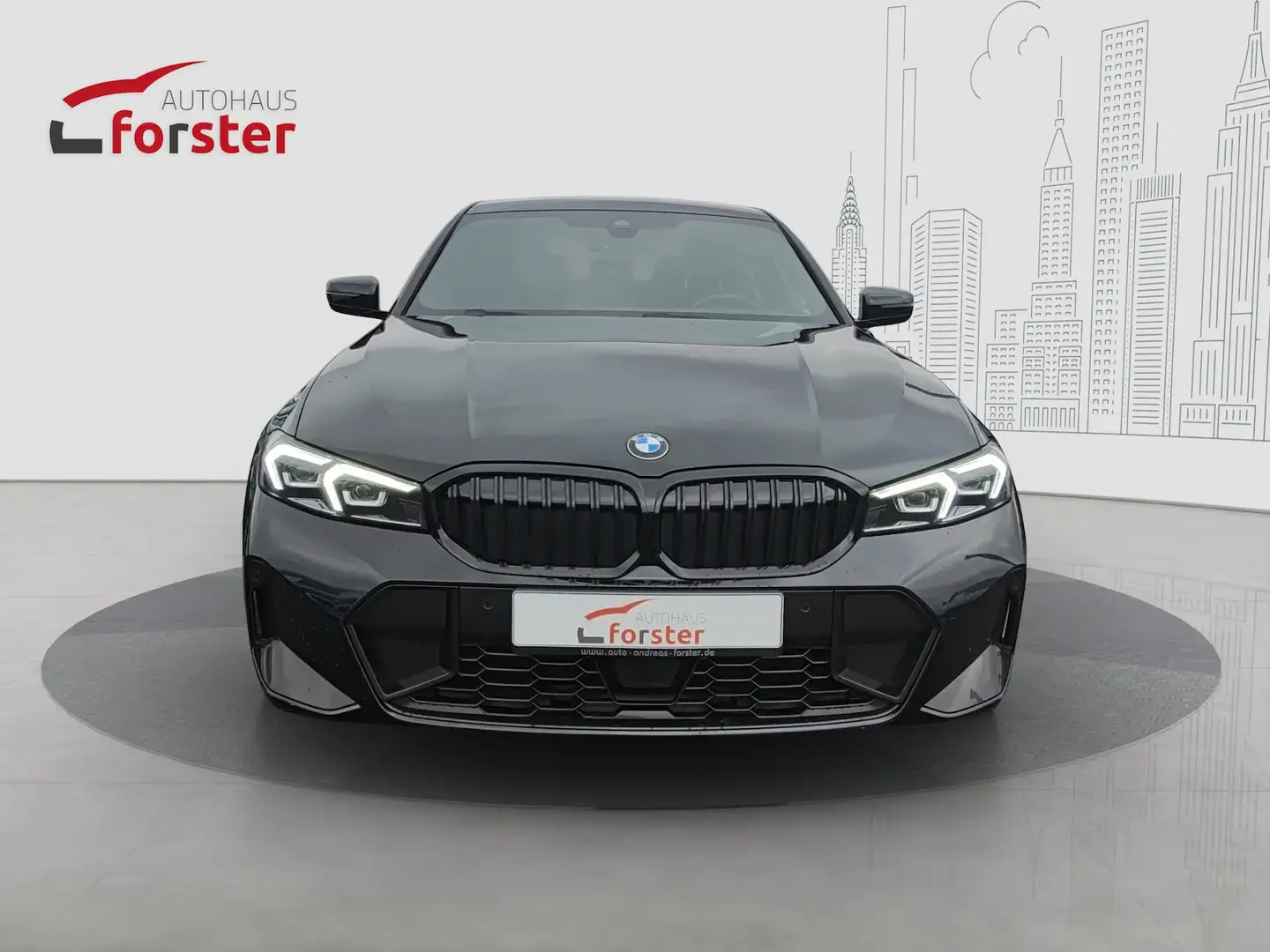 BMW 320 320d xDrive M Sport ACC Standheiz. HIFI Kamera Noir - 2