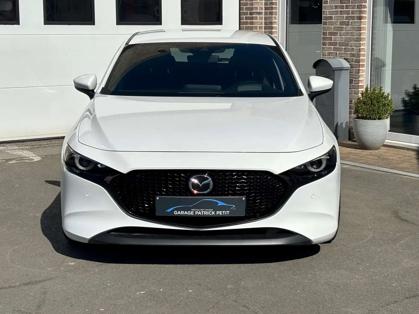 Mazda 3 2.0 M-HYBRID / 20" velgen / 41000km / 12m wb Blanco - 2