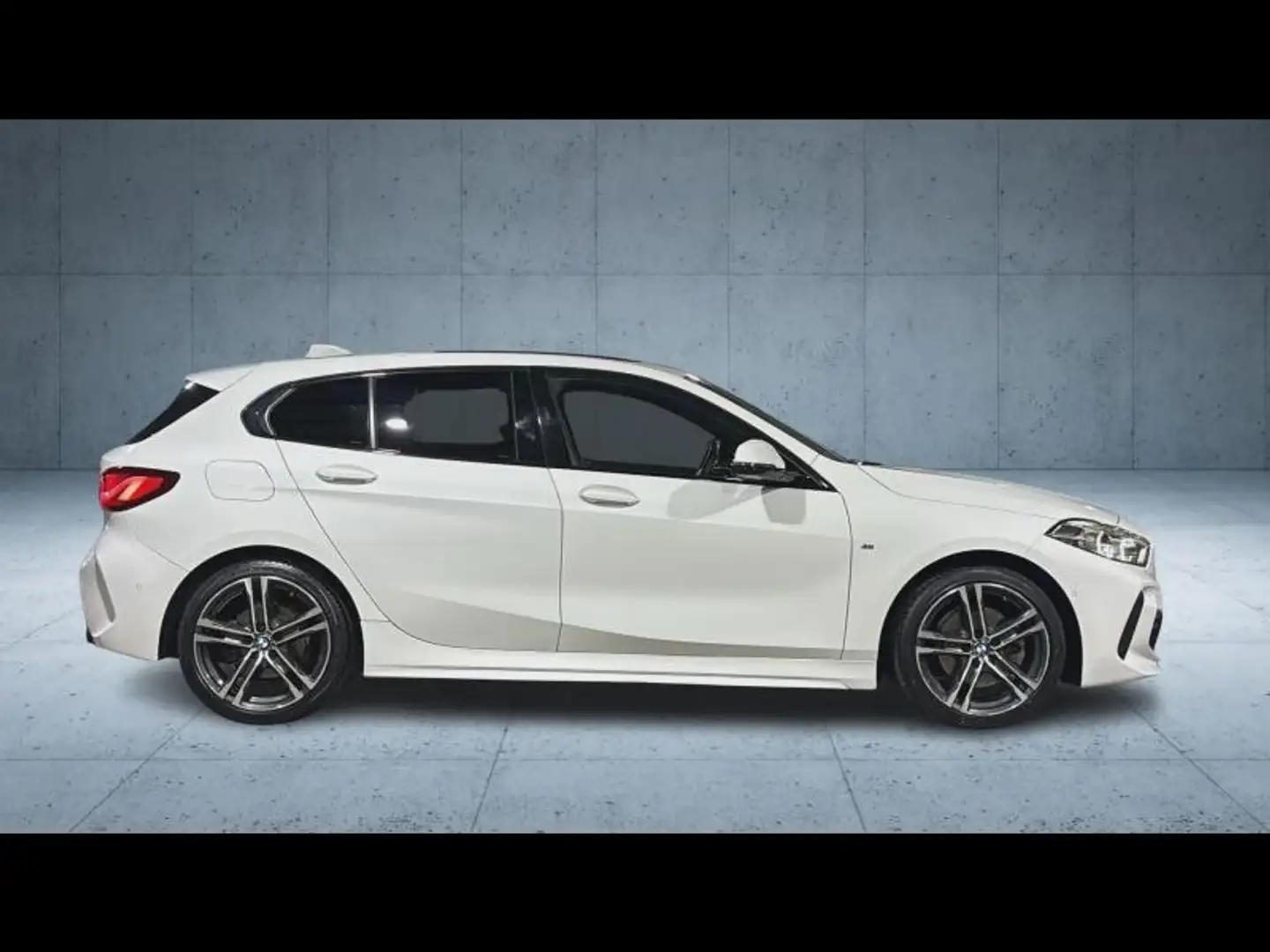BMW 118 118dA 150ch M Sport Blanc - 2