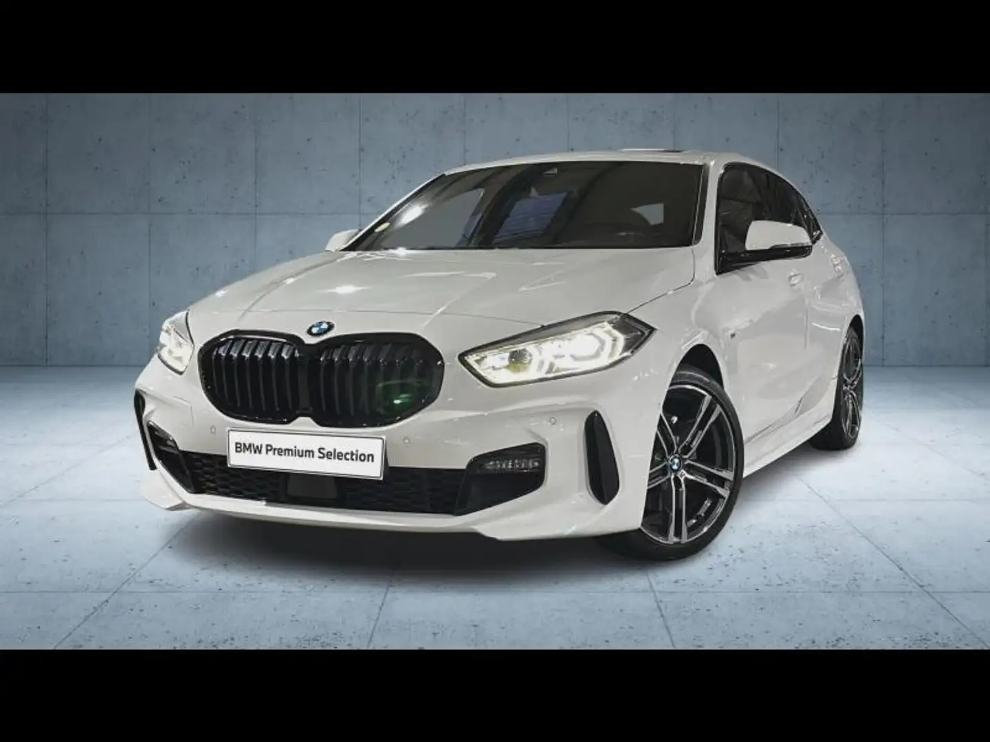 BMW 118 118dA 150ch M Sport Blanc - 1