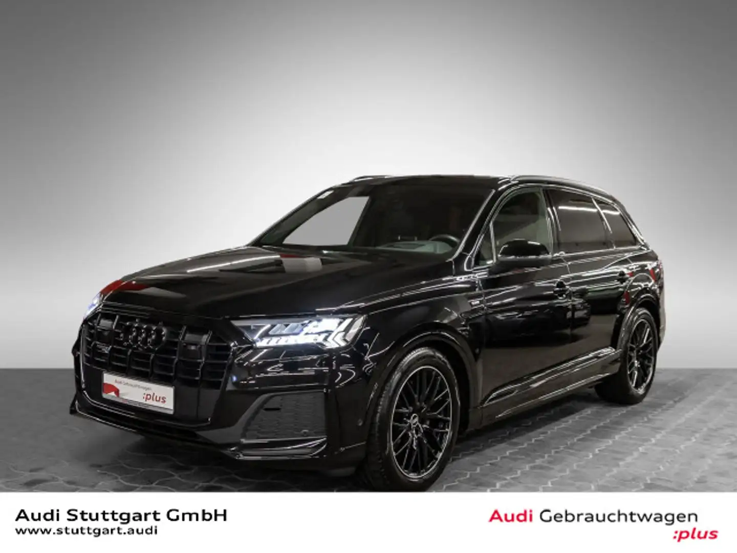 Audi Q7 S-line 50 TDI quattro Tiptronic Schwarz - 1