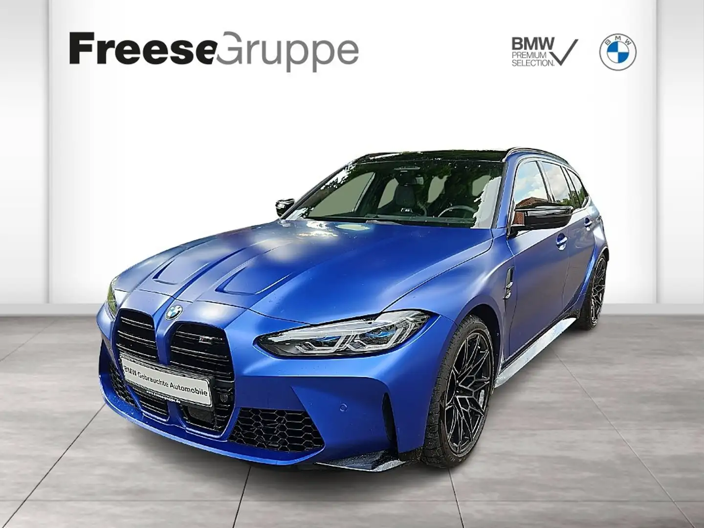 BMW M3 Competition M Drivers P. Head-Up HK HiFi DAB Blau - 1